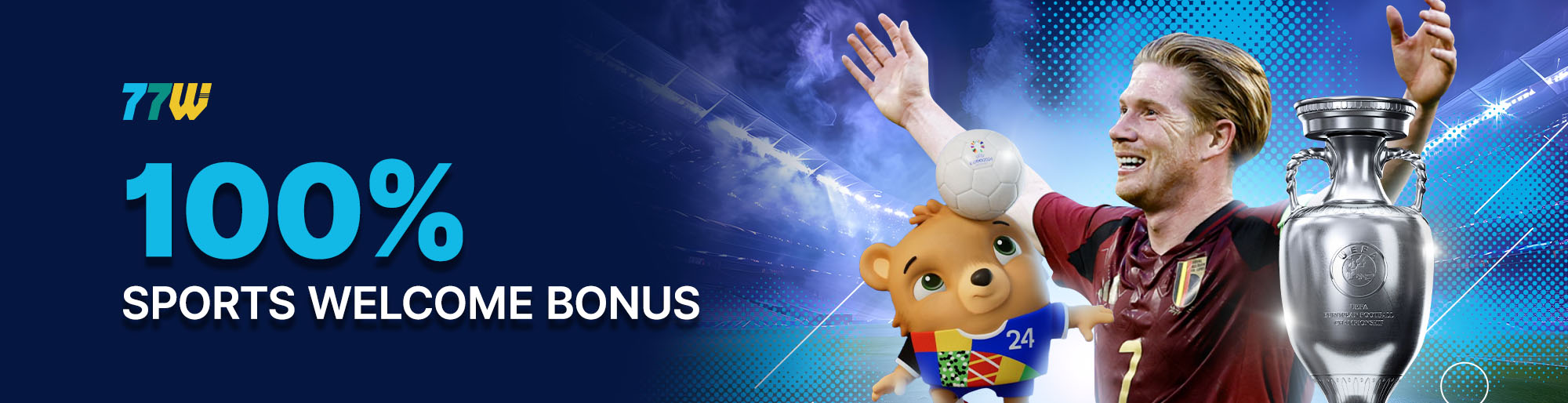 100% WELCOME BONUS SPORT